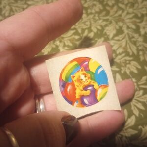 Lisa Frank Purple Collectible Sticker